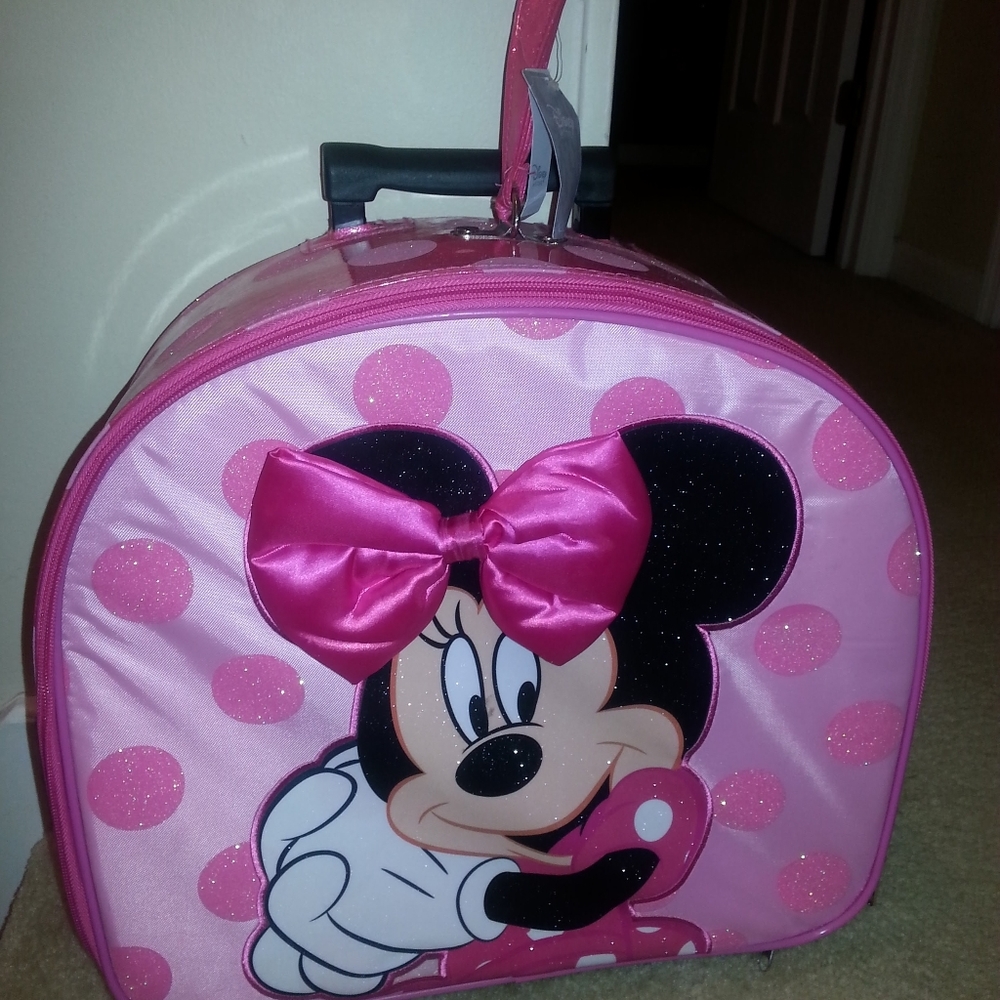 NWOT Disney Minnie Mouse suitcase